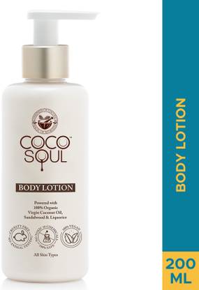 Coco Soul Body Lotion with Coconut Sandalwood & Liquorice