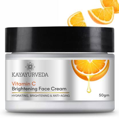 KAYAYURVEDA Vitamin C Face Cream for Glowing Skin, Dark Spot Removal Cream