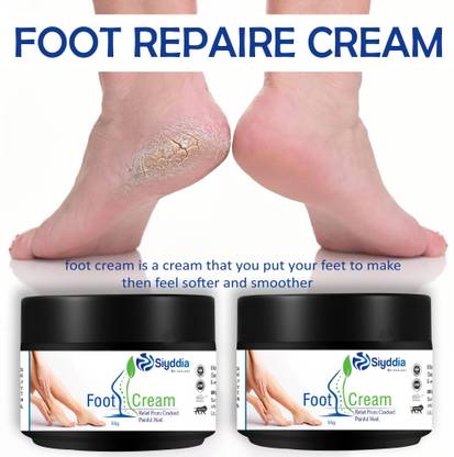 SIYDDIA Foot Cream with Vitamin E, Peppermint & Argan Oil 4 crack heel repair cream