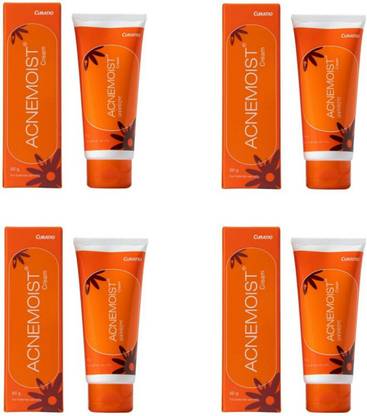 Acnemoist Moisturizer Cream Pack of (60g* 4)