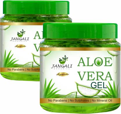 Pure Jangali Organics Aloe Vera Skin Purifying Gel pack of 2