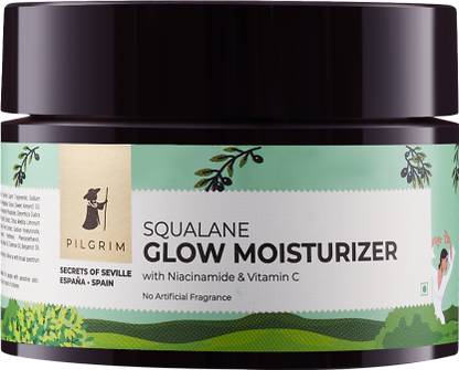 Pilgrim Squalane Vitamin C Moisturizer for Dry & Glowing Skin