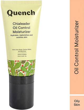 Quench Oil Control Korean Moisturizer with Chia Seeds for Hydration