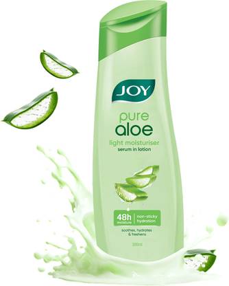 Joy Pure Aloe Light Moisturising Serum Body Lotion | 48Hr Moisturization