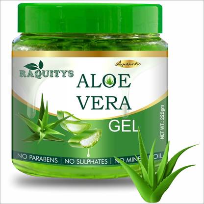 RAQUITYS 99% Pure Aloe Vera Gel - Ultimate for Skin and Hair