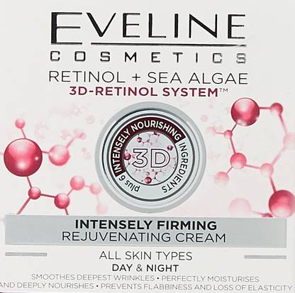 Eveline Cosmetics Retinol+Algae 3d Retinol System Firming Day and night Cream 50 ml