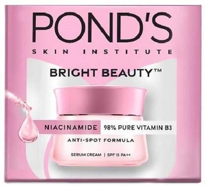 POND's Bright Beauty Brightening Serum Face Cream SPF 15 PA++ Anit Spot Formula - G