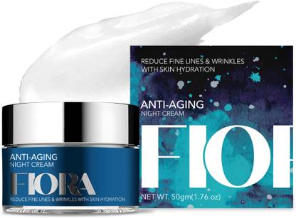 fiora Collagen & Retinol Night Cream - Anti-Aging, Reduce Wrinkles & Fine Lines