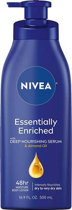 NIVEA Essentially Enriched Daily Lotion for Dry to Very Dry Skin