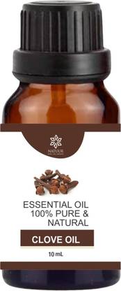 NATUUR Clove Essential Oil-10ml | Versatile Elixir for Skincare, Muscle Relief