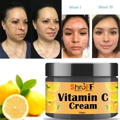 Shroff vitamin c cream for women Reduces DarkSpots, Skin Radiance & Hydrates Skin cream