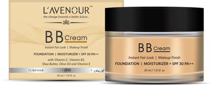L'avenour BB Cream with SPF 30 PA++ for Instant Fair Look & Makeup Finish | Foundation