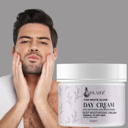 inlazer Whitening Day Cream For Men & Women / Reduce Pigmentation Brighter & Glowy Skin