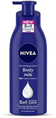 NIVEA 48 H BODY MILK MOISTURE LOTION 400 ML X 1