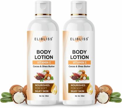 ELIBLISS Fruit Nourish Tangerine Orange Vitamin C Body Gel Lotion Pack of 2