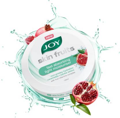 Joy Skin Fruits Fast Absorbing Light Moisturiser Cream with Fruit Vitamins Complex