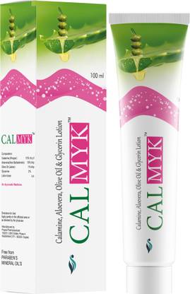 Skinska Naturals Calmyk Anti-Acne Cream with Calamine, Olive, Aloe Vera & Glycerine, Soothes Skin