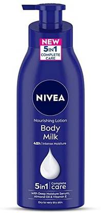 NIVEA BODY MILK BODY LOTION 600 ML PACK OF 1 Price in India Buy