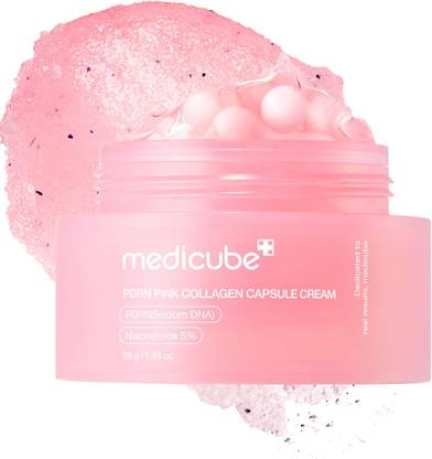 Medicube PDRN Pink Collagen Capsule Cream – Anti-Wrinkle & Brightening Korean Face Cream