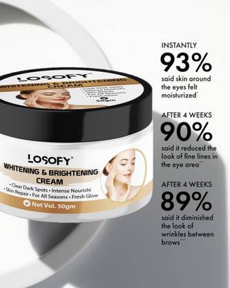 LOSOFY Face Cream for Skin Brightening, Whitening (50 g)