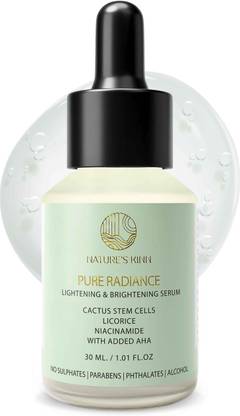 Nature's Kinn Brightening Serum Glycolic Acid Pigmentation & Dark Spots Removal Even Skin Tone