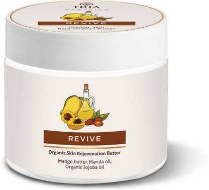 TRIA ORGANICS Skin Rejuvenation Body Butter- Mango Butter, Marula Butter & Organic Jojoba Oil