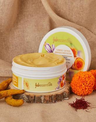 fabessentials turmeric Saffron Marigold Body Butter
