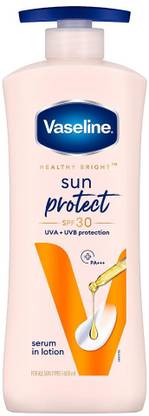 Vaseline Sun Protect SPF 30 Body Lotion Reduces Tan Lines, UVA + UVB PA+++ Sun Protection