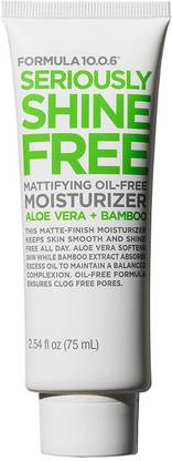 Formula 10.0.6 Seriously Shine Free Mattifying Oil-Free Moisturizer With Aloe Vera + Bamboo