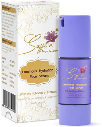 SAFFR'N Luminous Hydration Face Serum with Saffron extract