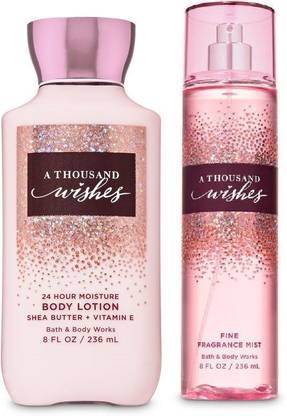 BATH & BODY WORKS A Thousand Wishes Body lotion & Mist Set