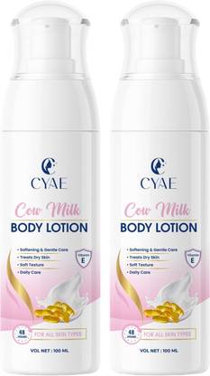 cyae Cow Milk Body Lotion-Deep Nourishment & 48-Hour Hydration 100ml Pack 2