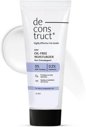 deconstruct Oil-Free Moisturizer for Oily Skin - Non-Comedogenic Lightweight Gel Moisturizer