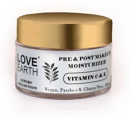 LOVE EARTH Pre & Post Makeup Face Moisturizer for Skin Hydration