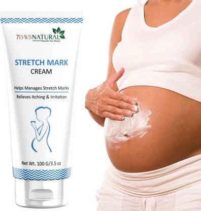 7days natural stretch Cream for Stretch Marks Removal Post Pregnancy fast work