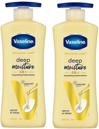 Vaseline Deep Moisture Lotion (400ml X 2)