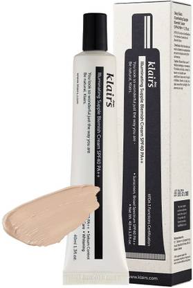 klairs Illuminating Supple Blemish Cream - Korean BB-Cream, Tinted Moisturizer, SPF 40