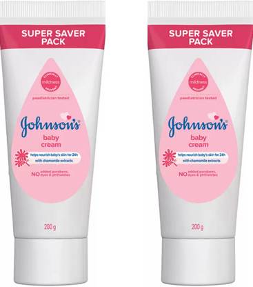 JOHNSON'S Baby Cream 200g ( pack of 2)