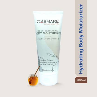 Cosmare Deep Hydrating Body Moisturizer for Nourish & Soften Skin with Honey & Vitamin E