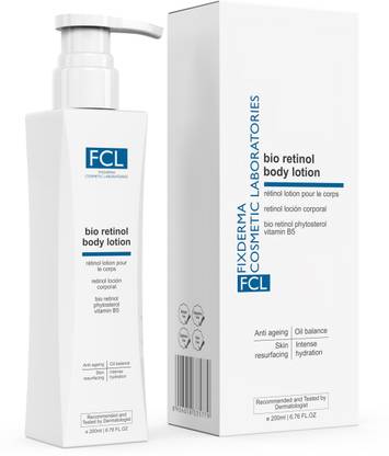 Fixderma Cosmetic Laboratories Bio Retinol Body Lotion for Skin-Ageing, Keratosis Pilaris, Bumpy & Tanned Skin