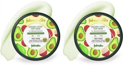 fabessentials Avocado Lychee Foot Cream,100g x Pack of 2