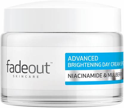 Fadeout Brightening Day Cream with SPF20 Moisturiser with Niacinamide and Lactic Acid