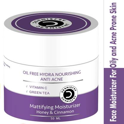 DERMISTRY Salicylic Acid Oil Free Water Based Face Moisturizer for Oily Acne Prone Skin