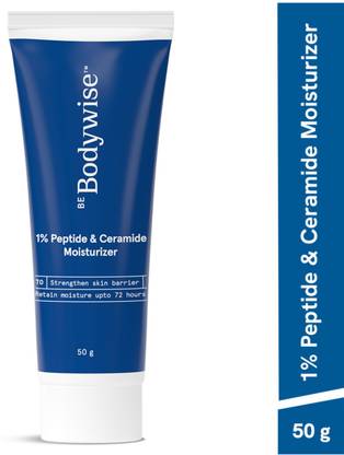 Be Bodywise 1% Peptide & Ceramide Moisturizer | Retains Moisture Upto 72 Hours | Lightweight