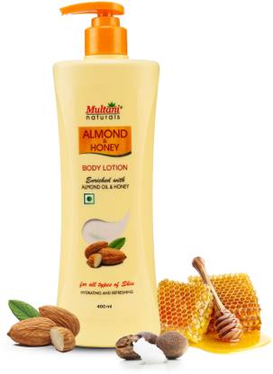 Multani Naturals Almond & Honey Body Lotion | Hydrating & Refreshing -
