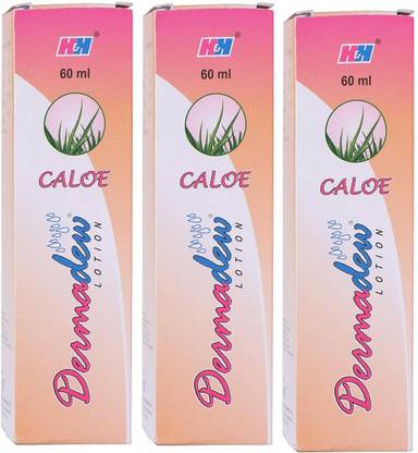 H&H Dermadew caloe lotion 60ml packof 3