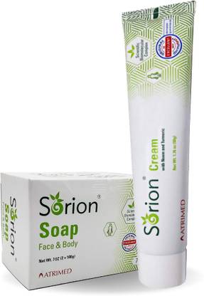 Atrimed Sorion cream and Sorion soap combo