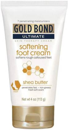 Gold Bond Ultimate Softening Foot Cream With Shea Butter, 4 Ounce