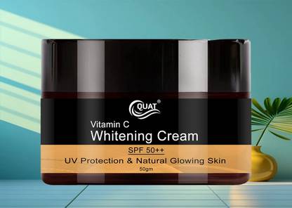 QUAT Luxury K-Beauty Vitamin C Face Cream for Glowing, Even-Toned & Hydrated Skin
