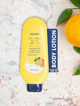 NEWEST Vitamin C Skin Brightening Body Lotion, 500 ml with Stable & Effective lotion